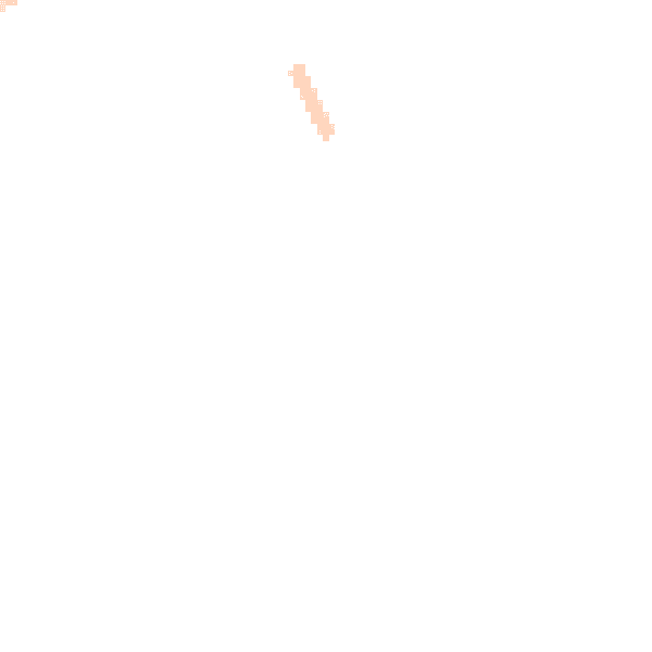 Night-time road noise heatmap for DN35 0HF