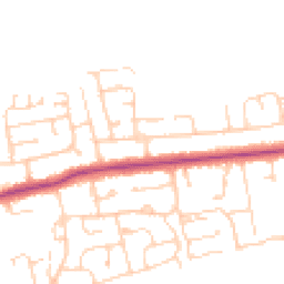 Daytime road noise heatmap for DN35 0LZ