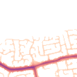 Daytime road noise heatmap for DN35 0PD