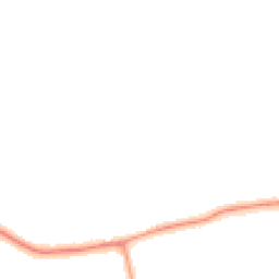 Night-time road noise heatmap for DN35 0PD