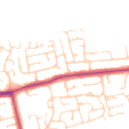 Daytime road noise heatmap for DN35 0PX