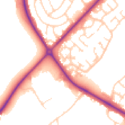 Daytime road noise heatmap for DN35 0RG