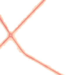 Night-time road noise heatmap for DN35 0SJ