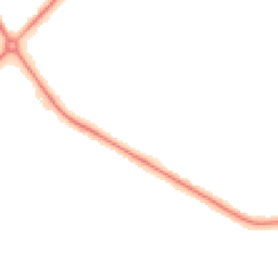 Night-time road noise heatmap for DN35 0SU