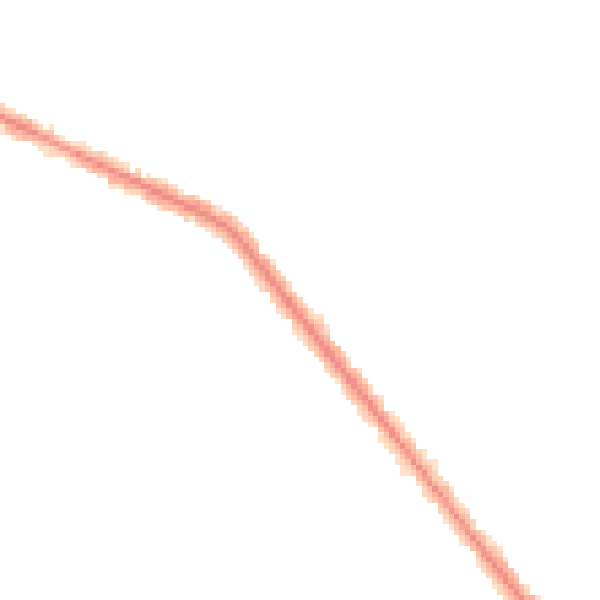 Night-time road noise heatmap for DN35 7BF
