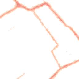 Night-time road noise heatmap for DN35 8BA