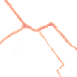 Night-time road noise heatmap for DN35 8HW