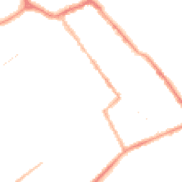 Night-time road noise heatmap for DN35 8PZ