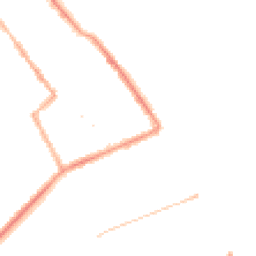 Night-time road noise heatmap for DN35 8QP