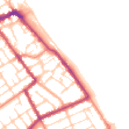 Daytime road noise heatmap for DN35 8RQ