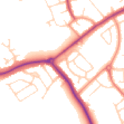 Daytime road noise heatmap for DN35 9LH