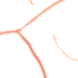 Night-time road noise heatmap for DN35 9LT