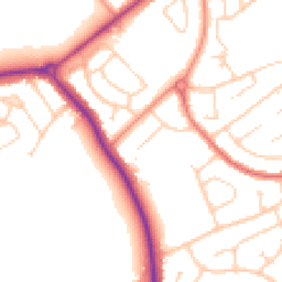 Daytime road noise heatmap for DN35 9NG