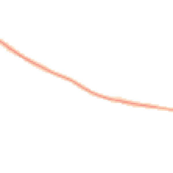 Night-time road noise heatmap for DN38 6AX