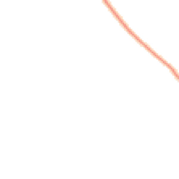 Night-time road noise heatmap for DN38 6BA