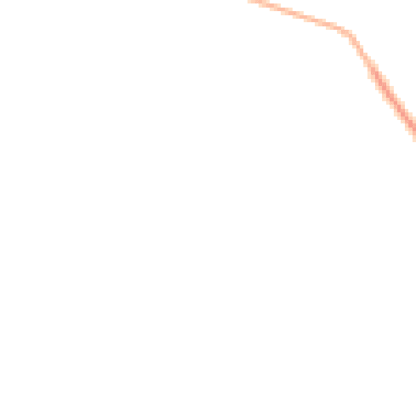 Night-time road noise heatmap for DN38 6DA