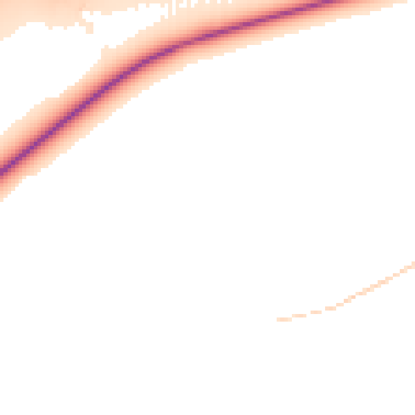 Daytime road noise heatmap for DN38 6DL