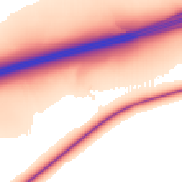 Daytime road noise heatmap for DN38 6DN