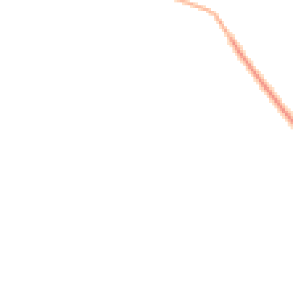 Night-time road noise heatmap for DN38 6EH