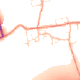 Daytime road noise heatmap for DN39 6AA