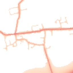 Daytime road noise heatmap for DN39 6AJ