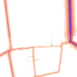 Daytime road noise heatmap for DN39 6AN