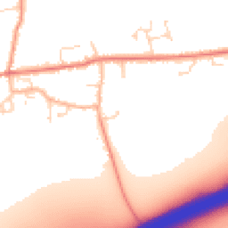 Daytime road noise heatmap for DN39 6GA