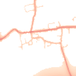 Daytime road noise heatmap for DN39 6RY