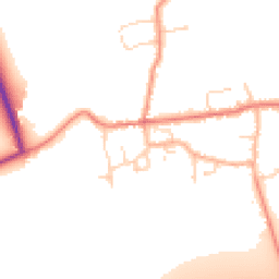 Daytime road noise heatmap for DN39 6RZ