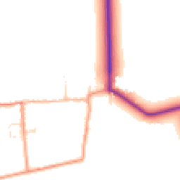 Daytime road noise heatmap for DN39 6SF