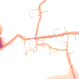 Daytime road noise heatmap for DN39 6SP