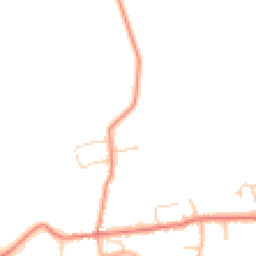 Daytime road noise heatmap for DN39 6SR