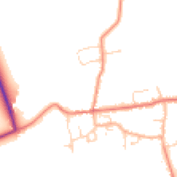 Daytime road noise heatmap for DN39 6TQ
