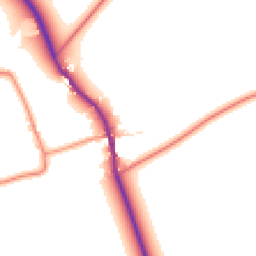 Daytime road noise heatmap for DN39 6XJ