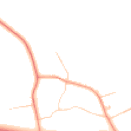 Daytime road noise heatmap for DN39 6YX