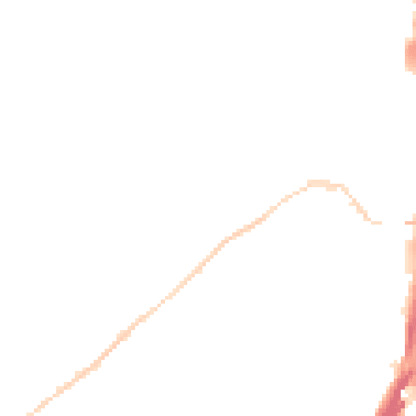 Night-time road noise heatmap for DN4 0BP