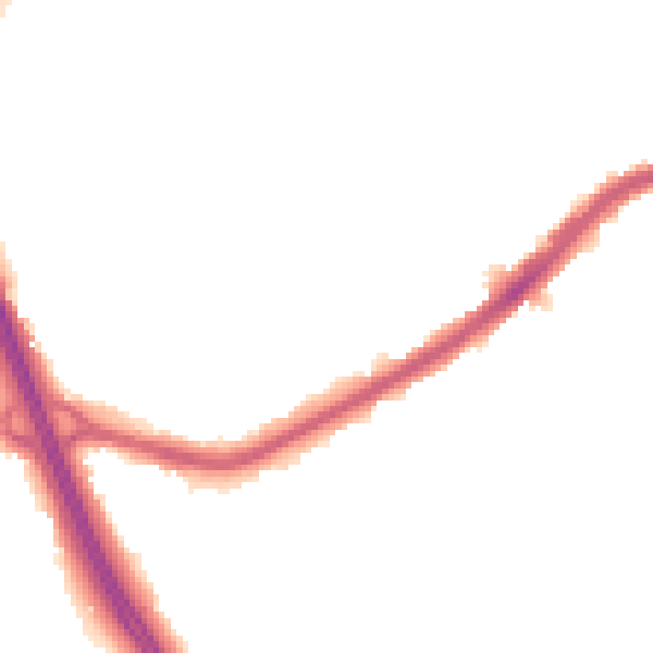 Night-time road noise heatmap for DN4 0UB