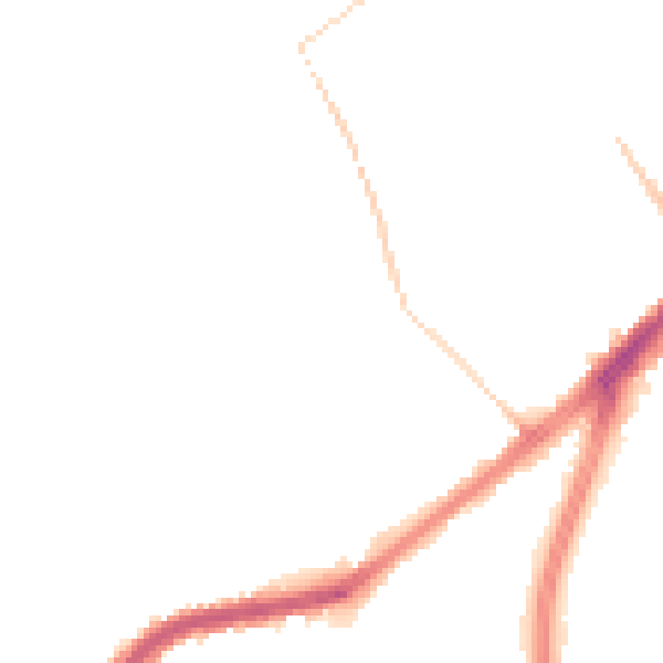 Night-time road noise heatmap for DN4 0XG