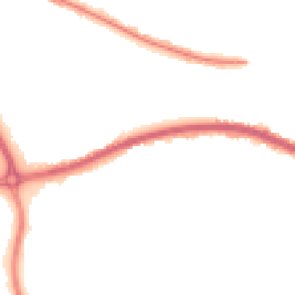 Night-time road noise heatmap for DN4 5BY
