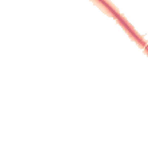 Night-time road noise heatmap for DN4 5PB