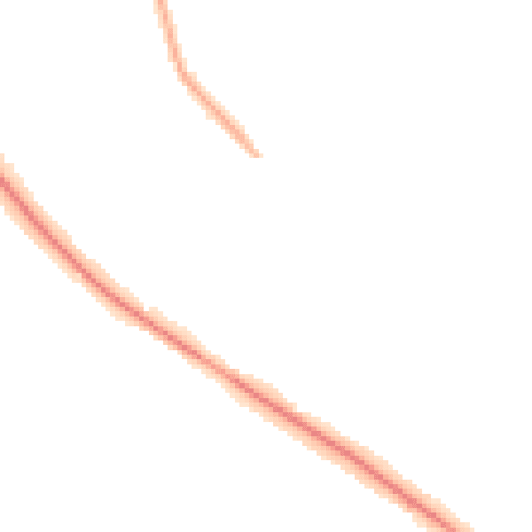 Night-time road noise heatmap for DN4 6FD