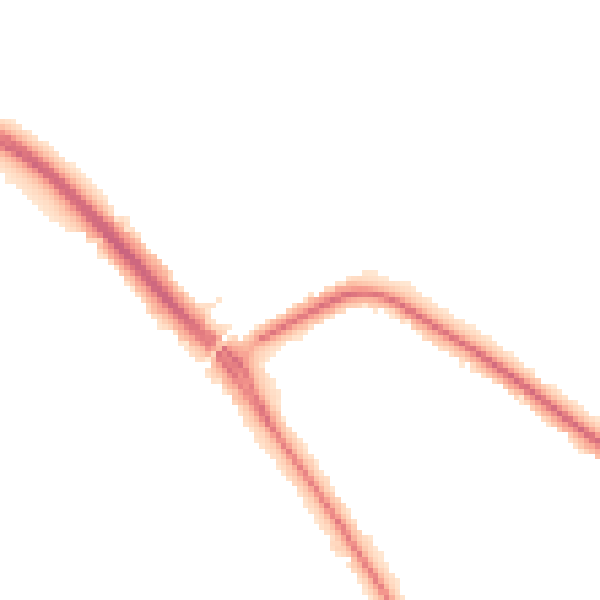 Night-time road noise heatmap for DN4 6NA