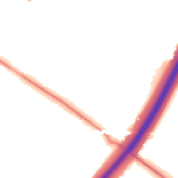Night-time road noise heatmap for DN4 6SZ