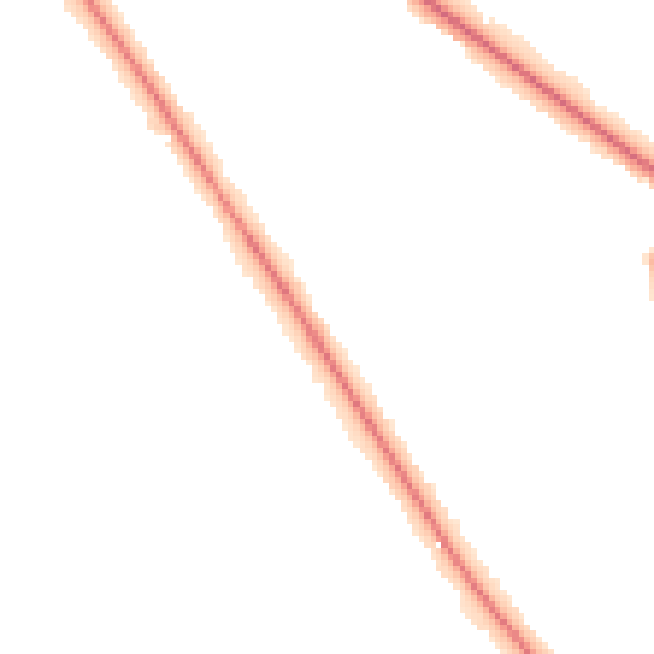 Night-time road noise heatmap for DN4 7AT