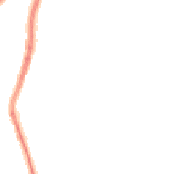 Night-time road noise heatmap for DN4 8LG