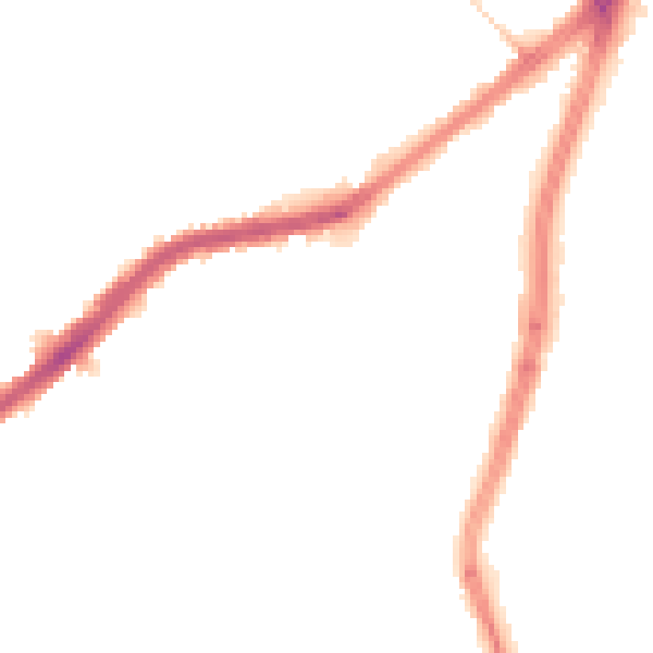 Night-time road noise heatmap for DN4 8PX