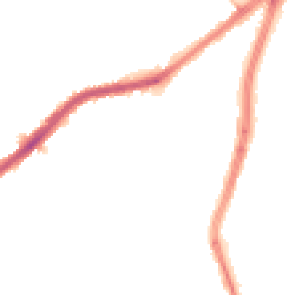Night-time road noise heatmap for DN4 8QD
