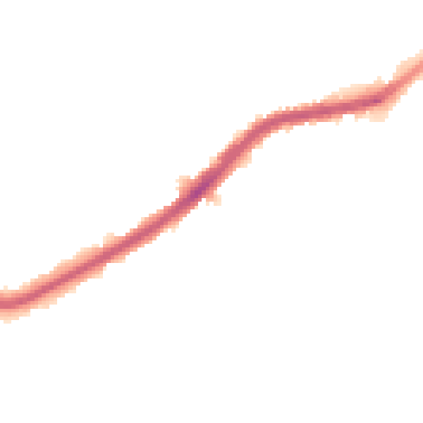 Night-time road noise heatmap for DN4 9EA