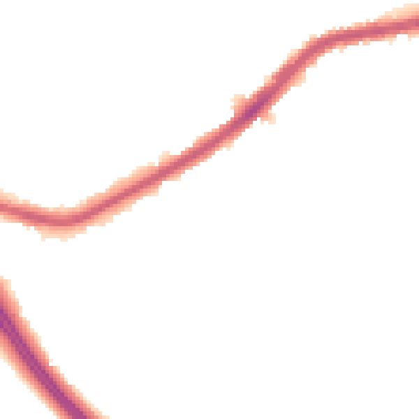 Night-time road noise heatmap for DN4 9EH
