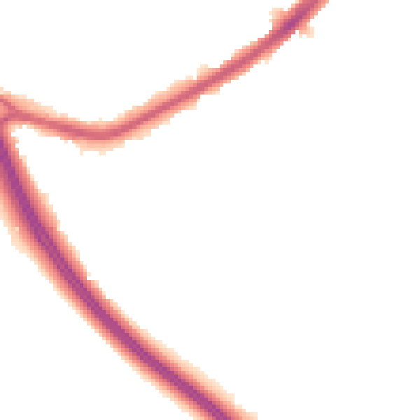 Night-time road noise heatmap for DN4 9HP